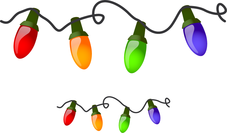 free holiday lights clipart - photo #14